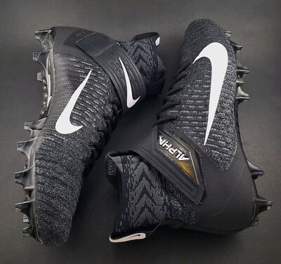 Nike Alpha Menace Elite 2 Black Football Cleats BV3298-001  display picture 2