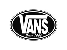 Vans Logo 1 Sticker Waterproof Vinyl Decal Die-Cut Laptop Car