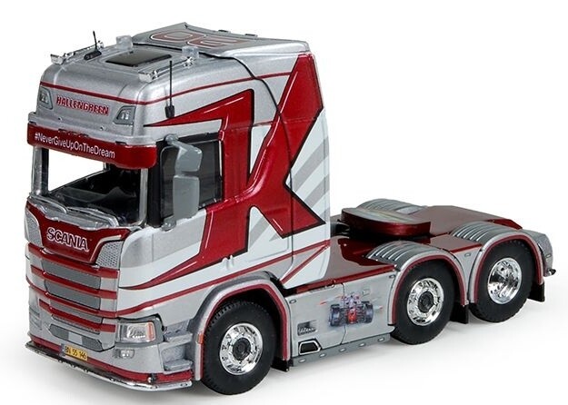 TEKNO - SCANIA R Highline 6x2 HALLENGREEN - 1/50 - TEK72737 for  