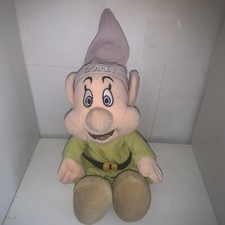 Disney Store Dopey 14" Snow White Seven Dwarfs Bean Bag Plush