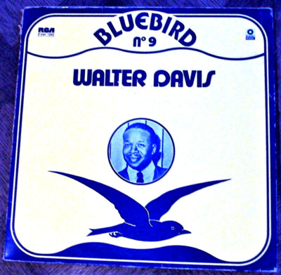 Schallplatte LP 33t / 30cm - Walter Davis - Blue Bird Nr.9 D412