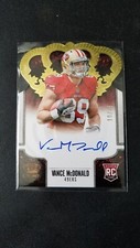 Vance McDonald RC 2013 Panini Crown Royale Auto 19/25 49ersRC Rice Steelers #239