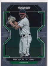 2022 PRIZM DRAFT RC MICHAEL HOBBS LOS ANGELES DODGERS ROOKIE BASEBALL #-864