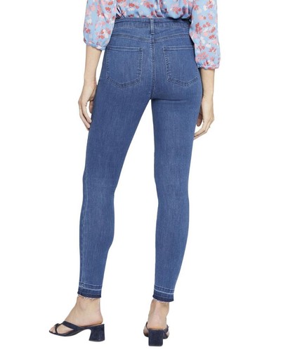 NYDJ Ami High Waist Released Hem Stretch Skinny Jeans in Treasured Size 2 - Picture 2 of 2