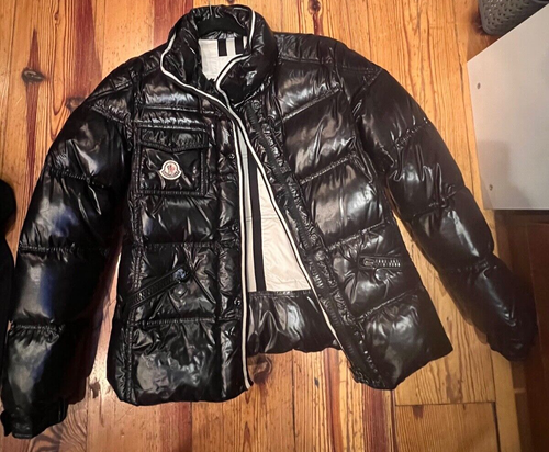 Moncler Down skiing Jacket women black size 1