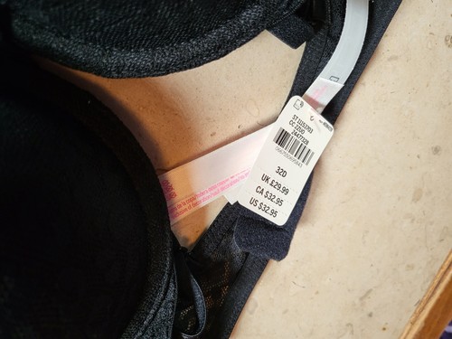 Victoria's Secret - Pink VSPINK - Size 32D - Black Lace New With Tags - Picture 2 of 6
