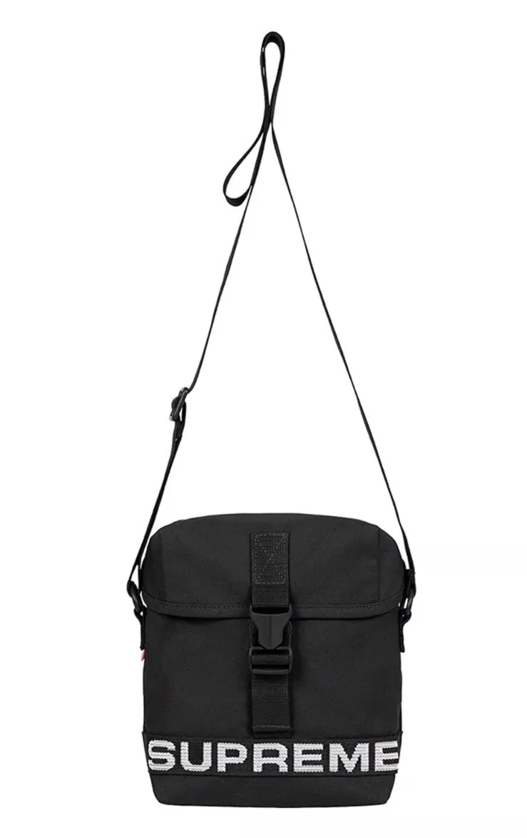 Supreme Field Side Bag black (SS23)