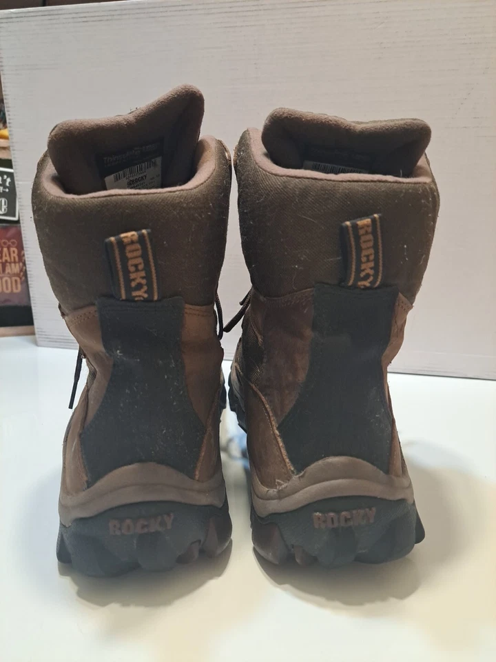 Rocky Boots~ MENS SIZE 13 BROWN GORTEX THINSALINT 400GR OUTDOOR HIKING HUNTING - Image 4 of 4