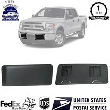 New Front Bumper License Plate Bracket + Bumper Pad For 2011-2014 Ford F-150