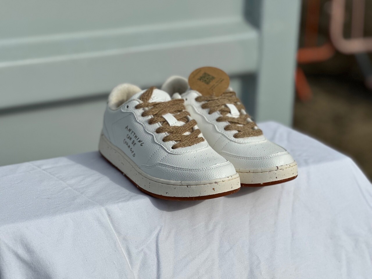 Vegan Trainers ACBC EVERGREEN ROSE Shoe Men Women Unisex Gift Present image 2