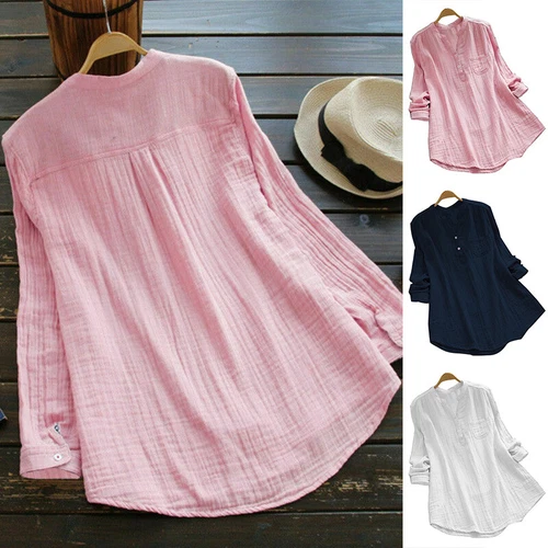 Plus Size Women Summer T-Shirt Dress Ladies Casual Baggy Tunic Tops Blouse - Picture 4 of 18