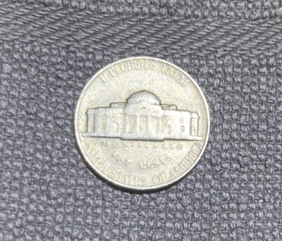 1961 Jefferson Nickel No Mint Mark | eBay