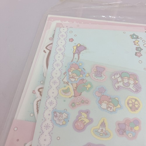 Sanrio Letter Set Stationery Little Twin Stars Kiki & Lala Patty & Jimmy Rare - Picture 5 of 24
