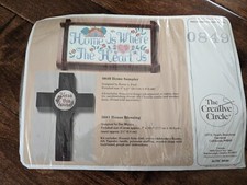 Creative Circle 0849 Home Sampler needle craft Kit Vintage