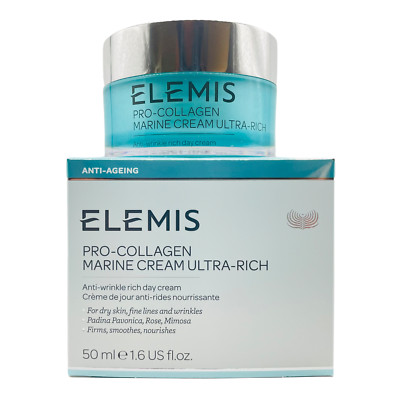 ELEMIS PRO-COLLAGEN MARINE DAY CREAM - ULTRA   - Pick Size -NIB/Sealed/Exp 12/26
