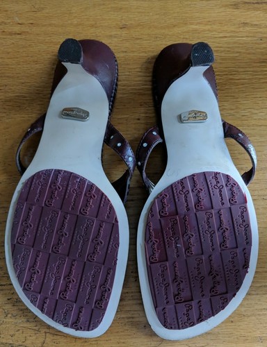 Pepe Jeans scivoli/scarpe/sandali/taglia 7/viola - Foto 3 di 9