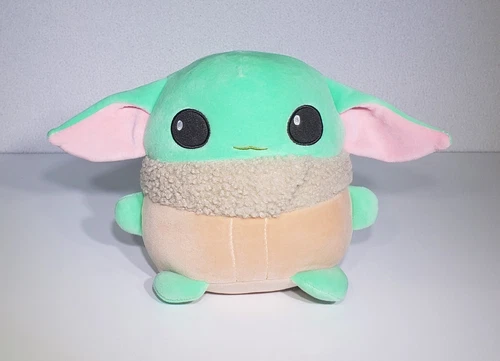 Cuutopia STAR WARS Grogu Cute Baby Yoda Plush Mattel Stuffed Animal Toy 7" EUC