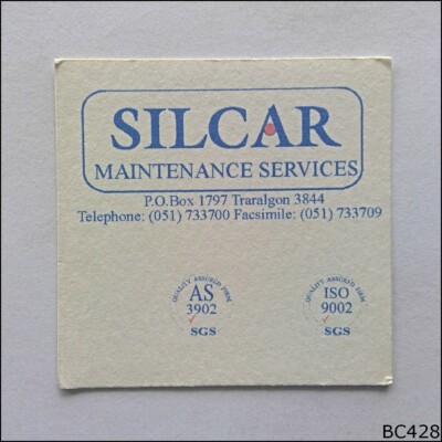 Silcar Maintenance Services Traralgon Coaster (B428)