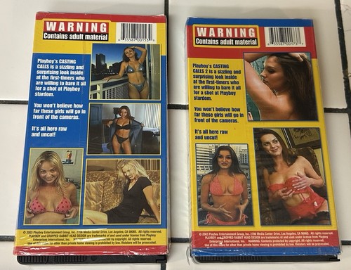 Lot of 12 PLAYBOY’S CASTING CALLS VHS Videos SCREEN TESTS Special CALL - Picture 3 of 17