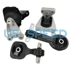 4PCS Engine Motor & Trans Mount Set Kit Automatic For Honda Civic 1.8L 2006-2009