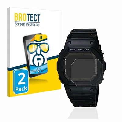 BROTECT 2 Pack Screen Protector for Casio G-Shock GW-5000-1JF Clear Protection Film