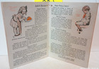 Vintage Jell-O famous dessert recipe book lady on telephone — photo 3