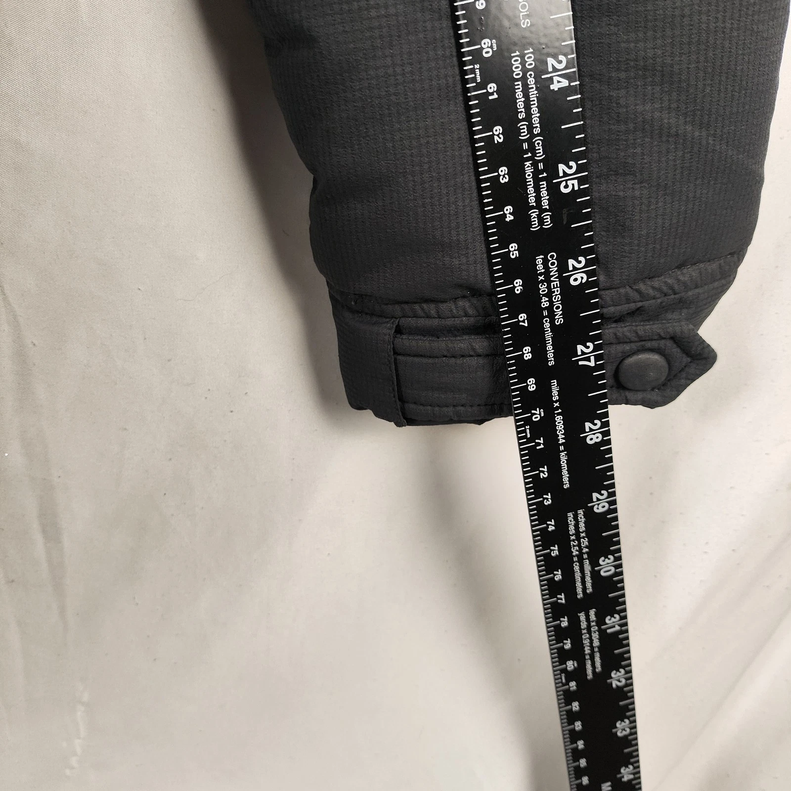Holden Jacket Mens Large Black Hooded Puffer Full Zip Insulated Winter Coat - product detail image 6
