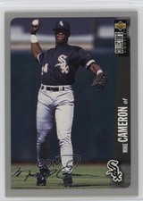 1996 Upper Deck Collector's Choice Silver Foil Signature Mike Cameron #507 05v0