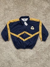 Chaqueta cortavientos nueva con etiquetas de colección años 90 PUMAS UNAM Club de fútbol Fútbol Ciudad de México Talla 14