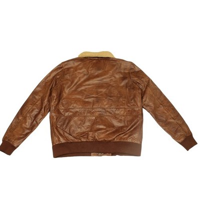 Leather bomber Jacket