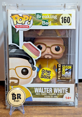 Funko POP! Breaking Bad Walter White #160 Hazmat Suit Glow in the Dark SDCC 2014