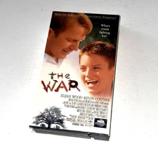 The War VHS 1994 Elijah Wood Kevin Costner MCA Universal Drama PG13