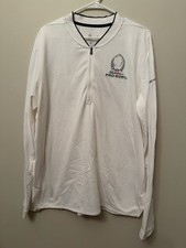 NFL Pro Bowl Nike On Field Quarter Zip Jersey White Mens Sz Large DH1969-100