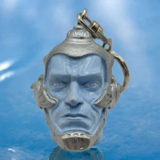 Mr Freeze - Keyring Keychain DC Comics 1997 Arnold Schwarzenegger Collectable 