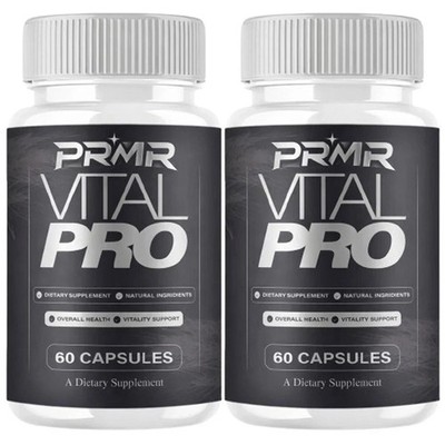 (2 pack) Vital Pro Capsules, Vital Pro Performance Supplement - (120 Capsules)