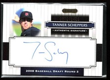 Tanner Scheppers 2008 Razor Auto /1499 #148 Pittsburgh Pirates