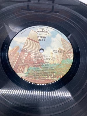 Rush 2112 Vintage Vinyl LP 1976 Mercury Record SRM-1-1079 | eBay