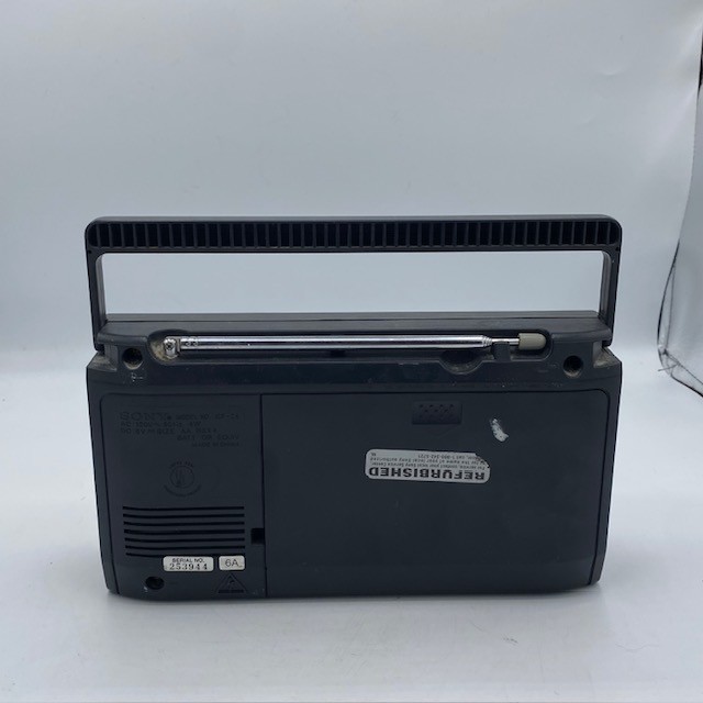 Vintage Sony Fm/am 2 Band Portable Radio Model Icf-24 Ac/dc
