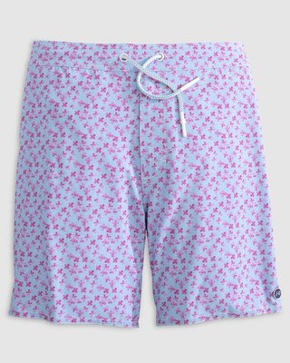 Mens Half Elastic Surf Shorts Johnnie-O AMALIE