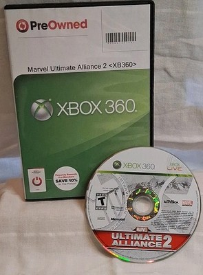 Activision Marvel Ultimate Alliance 2 Xbox 360 Action T NTSC-U/C PreOwned