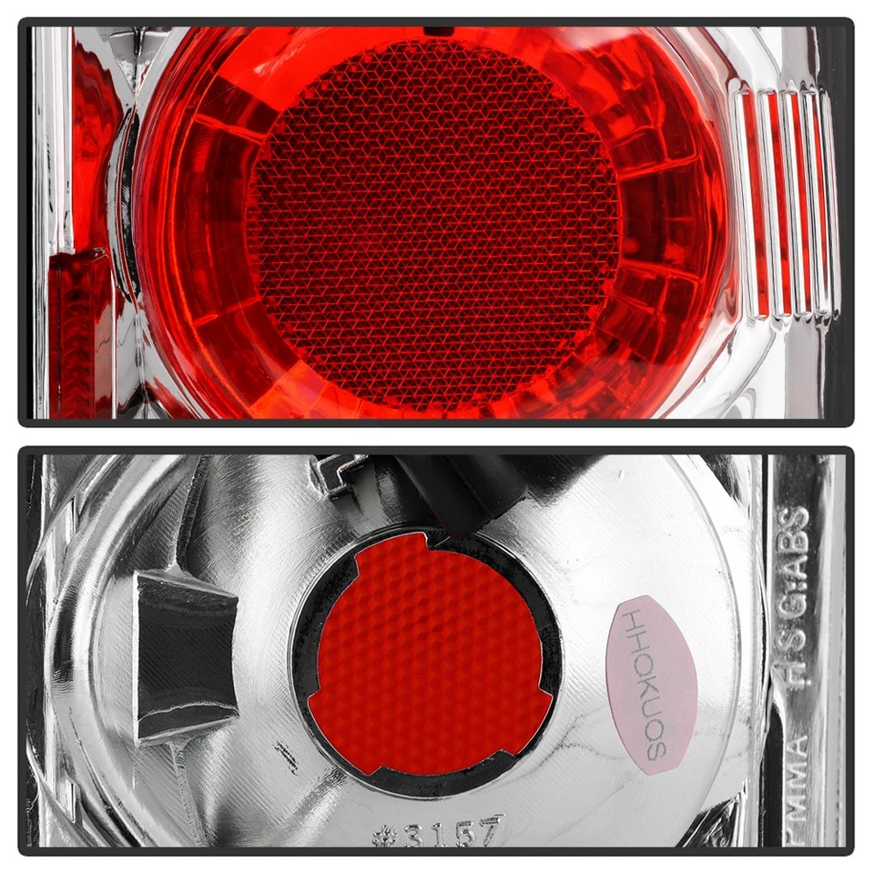 95-05 Chevy Blazer Gmc Jimmy Clear Altezza Tail Lights Lamps Left+Right Pair Set - Image 4 of 4