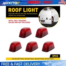 Rear Cab Roof Marker Lights Red len For 14-23 Ram ProMaster 1500 2500 3500