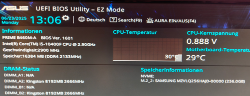 Asus PRIME B460M-A R1.02 + 16 GB DDR4 RAM + I5 10400F + 256GB SSD + osłona I/O - Zdjęcie 2 z 2