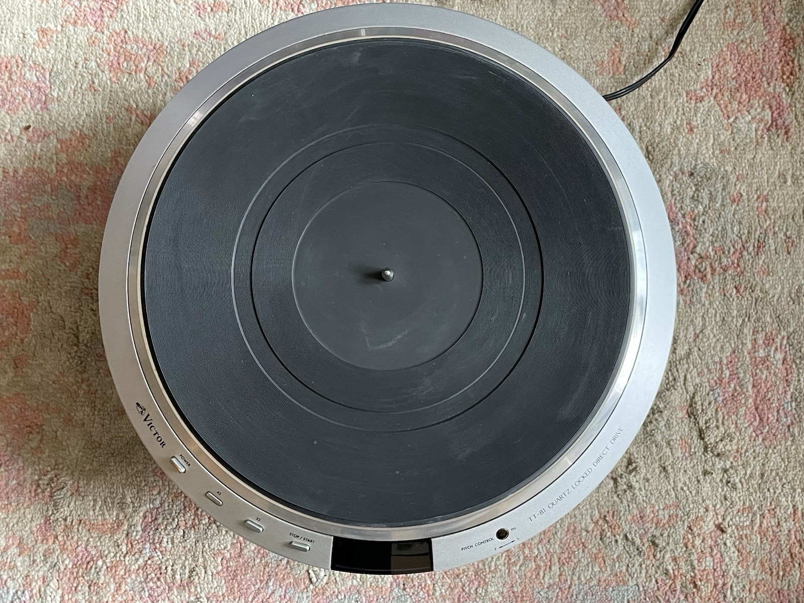 Victor TT-81 Quartz Direct Drive Turntable Motor Unit – Vintage Japan AC100V