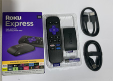 Roku Express 3960EU Full HD – WiFi HDMI – Complete in Box – VG – Ref K122