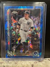 2025 Topps chrome sapphire Ben rice and 2025 Topps cosmic chrome base Ben rice. 