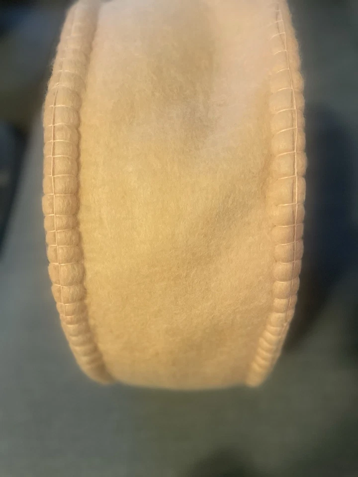 Aveva Wool Felt Floor Pouf– –Scandinavian Design – New with Tags - Image 3 of 4