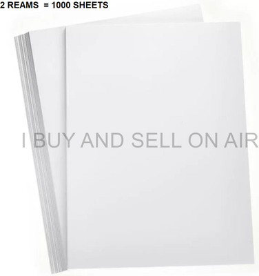 BÜRO HP A4 WEISS PAPIER DRUCK 80 G/M² DRUCKER KOPIERER STAPEL 1 2 10 - 500 BLATT