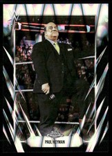 Paul Heyman /10 2026 Topps Chrome WWE Black RayWave Refractor #44
