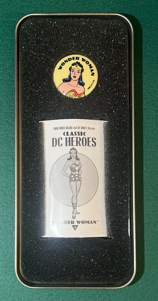 DC героев классический Чудо-женщина статуэтка в жестяной коробке DC Dark Horse YOE! 2007 - Изображение 3 из 4